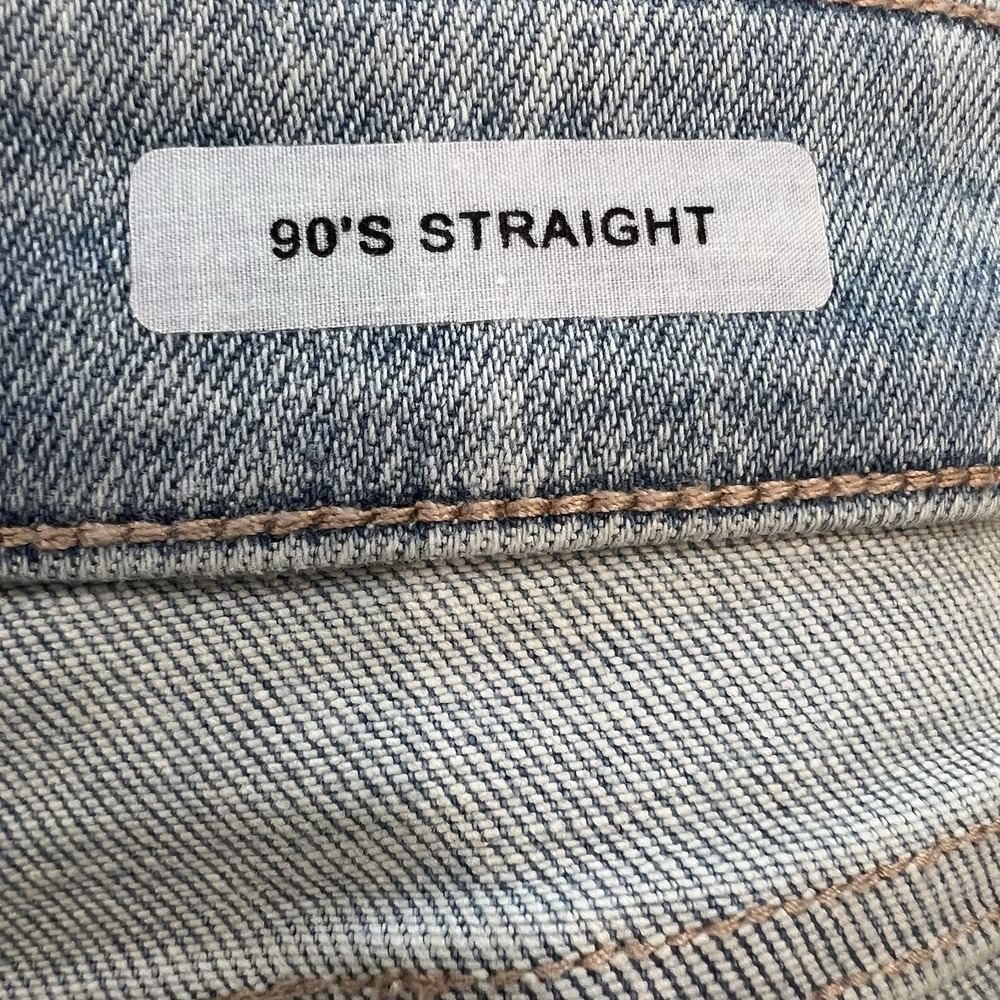 Judy Blue High Waist Light 90's Straight Leg Denim Jeans JB88884 Rigid Front 18w - Picture 5 of 10